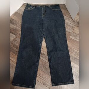 Gloria Vanderbilt Dark Wash Boot Cut Size 12 Women's Jeans
